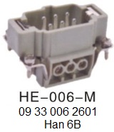 HE-006-M-16A-500V-6pin-male-screw-terminal 09 33 006 2601 Han 6B OUKERUI-SMICO-Harting-Heavy-duty-connector.jpg